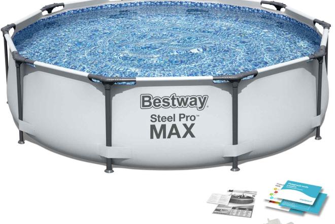 Karkasinis baseinas Bestway Steel Pro Max 56406, 3.05x0.76m-0