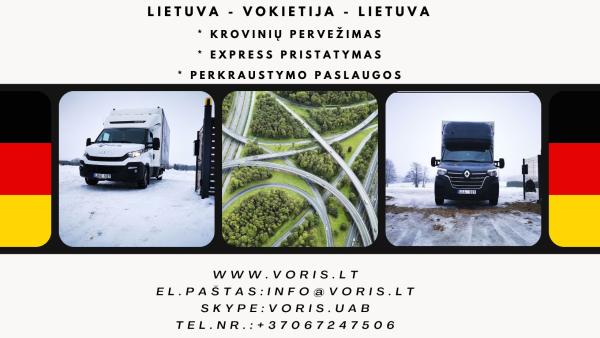 www.vokietijalietuva.eu / / Antradienį krovinių pervežimas iš / į Vokietijos / Vokietiją ( Germany ) VOKIETIJA - OLANDIJA - BELGIJA - LIETUVA * Krovinių Pervežimas * Baldų Pervežimas * Motociklų Pervežimas * Parodų Logistika * Express Pristatymas * Perkra-3