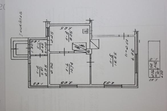 Namo dalis Miežiškių mstl.,Nevėžio g.40-7