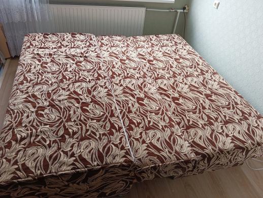 Sofa - lova su patalynės dėže-4