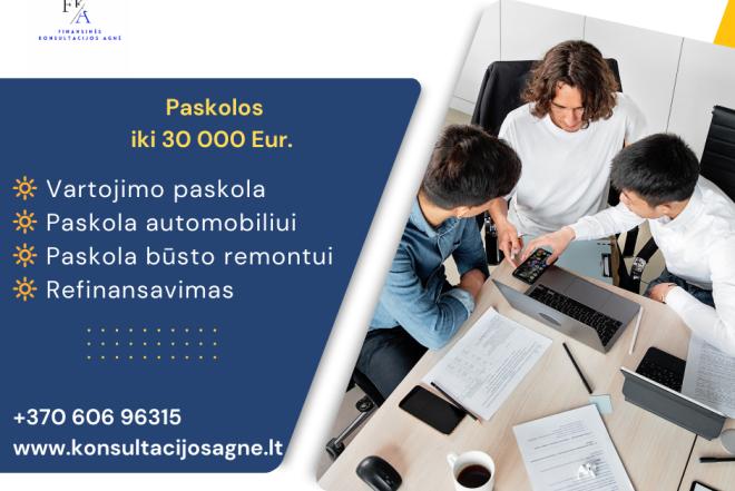 Paskolos iki 30.000 Eur.-0
