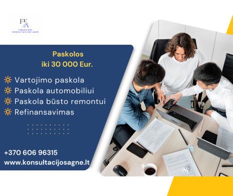 Paskolos iki 30.000 Eur.-0