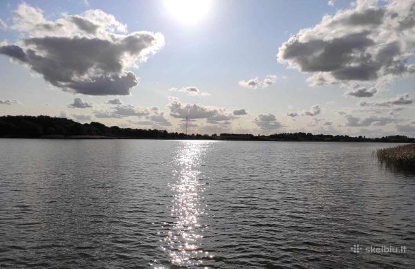 Jiezno miestas didelė namų valda senas rąstų namas-7