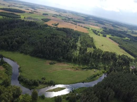 Žemės ūkio paskirties 6.57 ha su mišku Anykščių r.-0