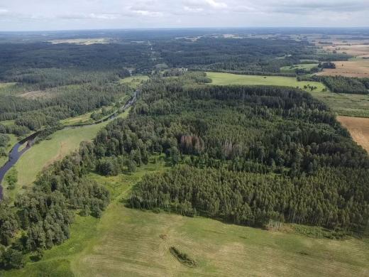Žemės ūkio paskirties 6.57 ha su mišku Anykščių r.-2