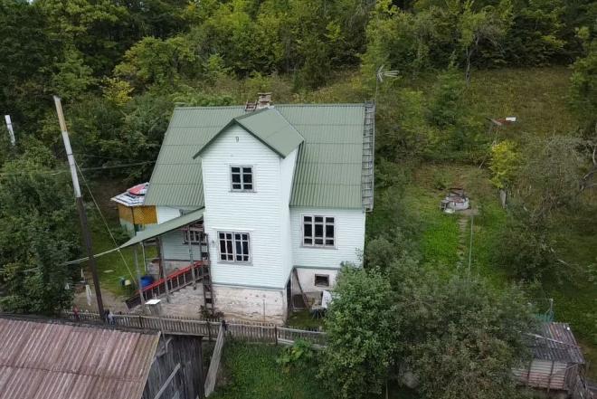 Rąstinis namas prie Nemuno Jurbarko r.-0