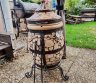 Tandoori 65L akmens krosnis | Grilio krosnis pagaminta iš ugniai atsparaus molio-0