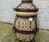 Tandoor Saffron 125L | XXL kepsninė iš ugniai atsparaus molio | Rankų darbo-0