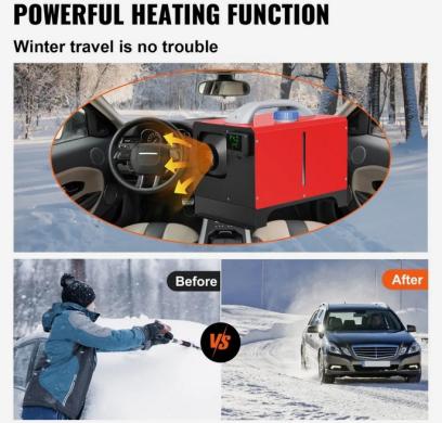 8 kW dyzelinis autonominis šildytuvas, webasto-5