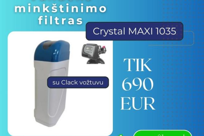 Vandens minkštinimo filtras su Clack valdymo vožtuvu-0