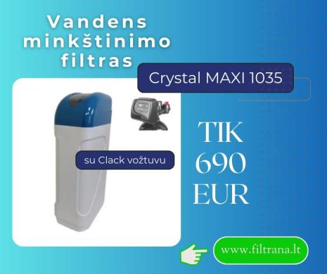Vandens minkštinimo filtras su Clack valdymo vožtuvu-0