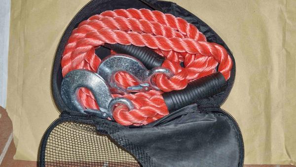 Automobilių vilkimo lynas Kauftec, 4 m, 1 vnt.-2