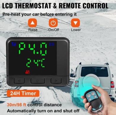 8 kW dyzelinis autonominis šildytuvas, Webasto analogas-4