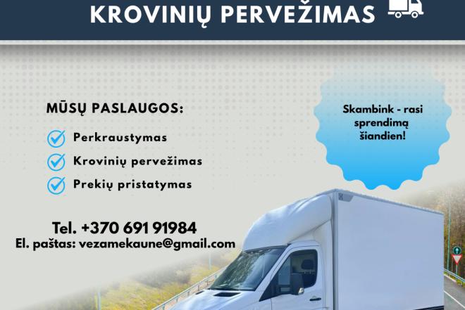Krovinių pervežimas be streso!-0