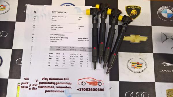 Kuro purkštukai Mercedes-C180. 28308779-0