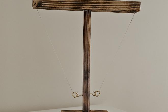 Bullsring Game Žiedų mėtymo ant kabliuko žaidimas-0