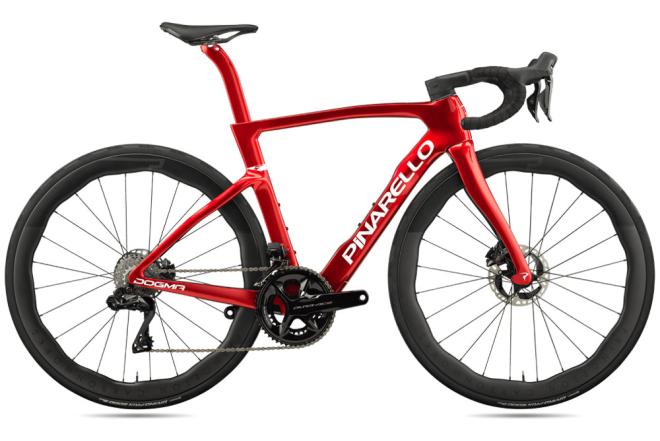 2025 Pinarello Dogma F Dura Ace Di2 - Starry Red Road Bike (WAREHOUSEBIKE)-0