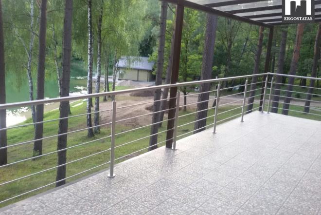 Laiptų, balkonų turėklai, pandusai neįgaliems-0