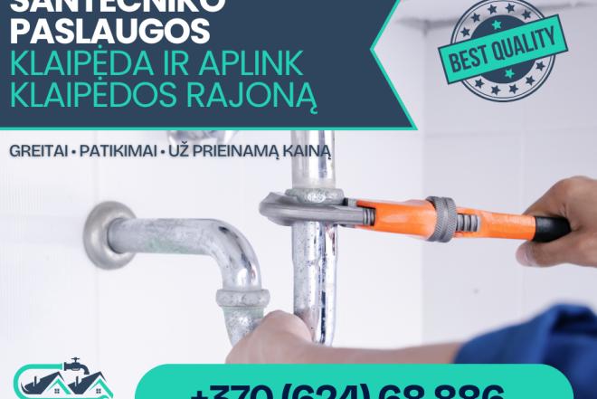 Santechniko paslaugos Klaipėdoje ir aplink Klaipėdą-0