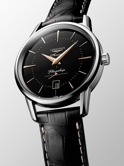 Longines Mens Flagship Heritage Automatic Watch L4.795.3.58.7-0