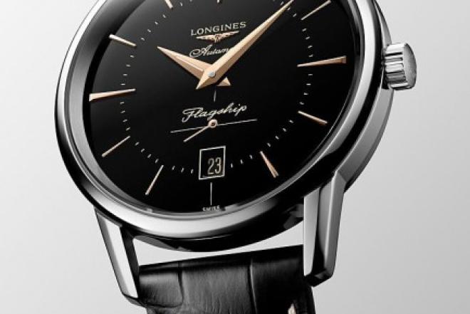 Longines Mens Flagship Heritage Automatic Watch L4.795.3.58.7-0