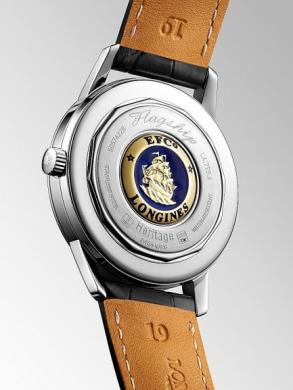 Longines Mens Flagship Heritage Automatic Watch L4.795.3.58.7-5