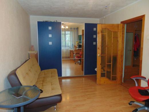 Išnuomojamas tvarkingas ir jaukus 1 kambario butas (3a/5) Dainų raj., Dainų g. Šiauliuose.-5