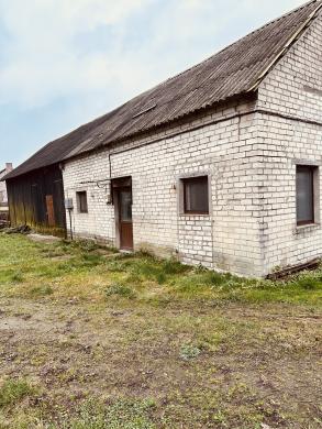 Mūrinis Namas 104.42 m² Su Ūkiniais Pastatais,Žemės 25,13 Sklypu-1