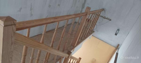 Laiptų balkono tvorelė-aptvėrimas, 3,6m.-0