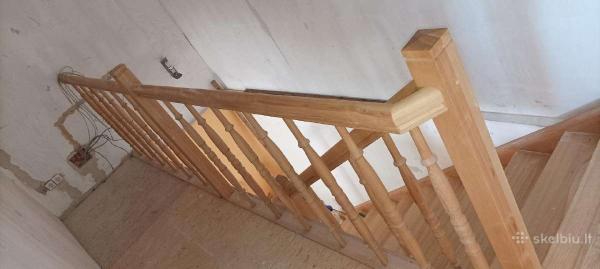 Laiptų balkono tvorelė-aptvėrimas, 3,6m.-6