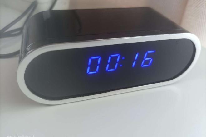 Slapta kamera - Laikrodis-0