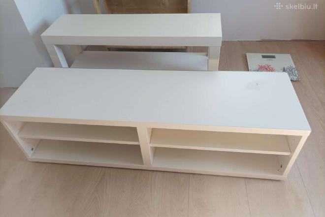 TV spintelė ir lentyna kažkam-0