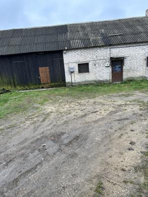 Vilkaviškio Rajone Mūrinį Namą  Su Dideliu  Sklypu, Ūkiniais Pastatais-3