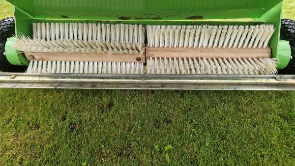 Profesionali mechaninė lapų šluota, lapų rinktuvas, vejos šluota,-4