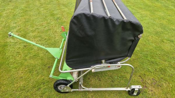 Profesionali mechaninė lapų šluota, lapų rinktuvas, vejos šluota,-6