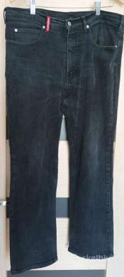 Džinsai  mėlyni ir juodi xl-3