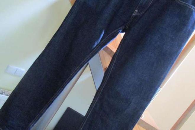 Džinsai  mėlyni ir juodi xl-0