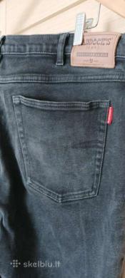 Džinsai  mėlyni ir juodi xl-2