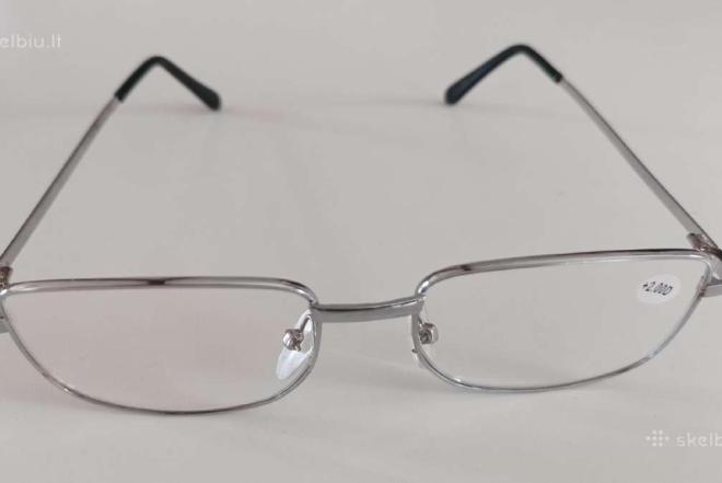 Akiniai, +2 arba +2,5-0