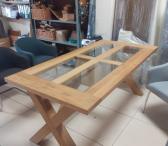 Parduodamas ąžuolinis stalas-0