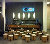 Parduodamas ąžuolinis sushi baras-0