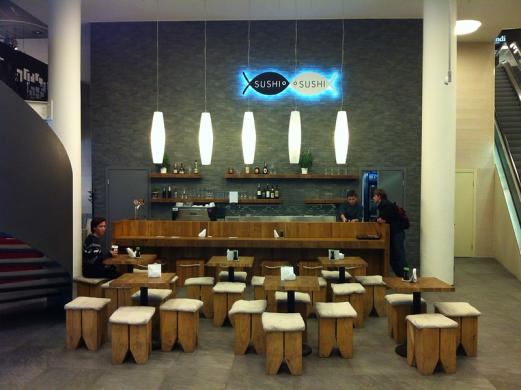 Parduodamas ąžuolinis sushi baras-0