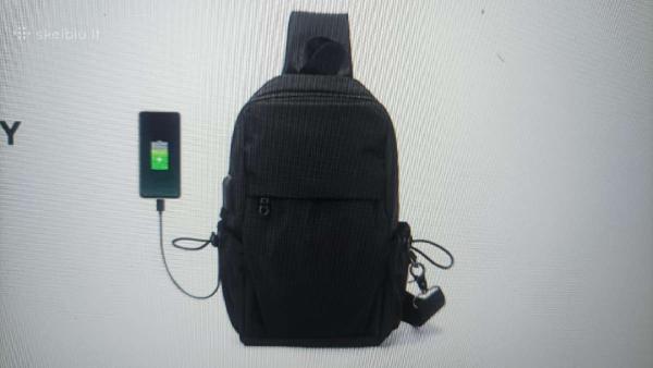 Kuprinė vid. dydžio, juoda-7