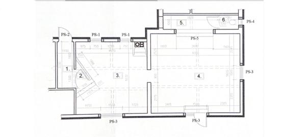 Išnuomojamos 65 kv.m. Patalpos Puodžių g. Pirmame aukšte-0