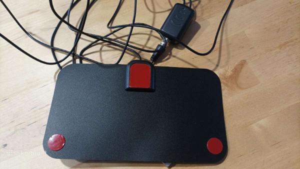 Antena su stiprintuvu per usb-2