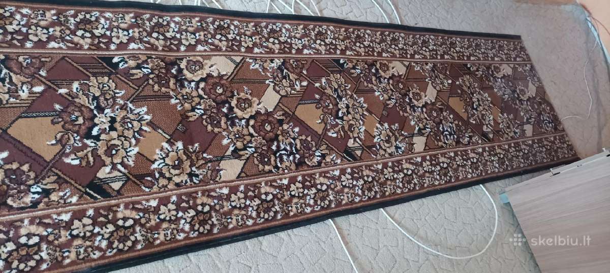 Kiliminis takas 0,8x3,5m, kilimas 2,8x4m-0