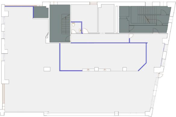 Išnuomojamos 211 kv.m. Naujoji Uosto g. Pirmame aukšte-1