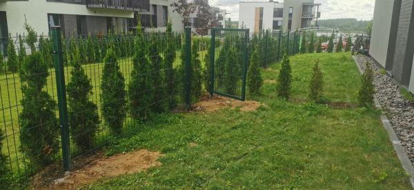 Segmentinės Tvoros, vartai, varteliai montavimas-2