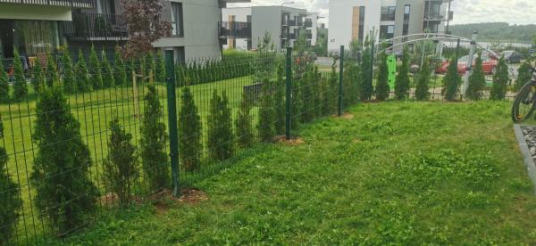 Segmentinės Tvoros, vartai, varteliai montavimas-3