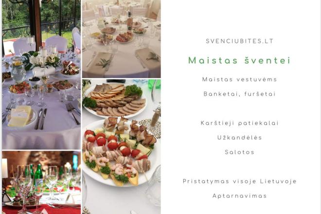 Išvažiuojamosios šventės. banketai, furšetai, vestuvės, gimtadieniai-0
